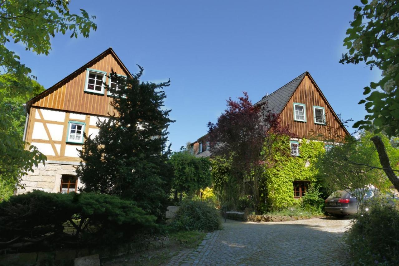 No.5 - Ferienwohnung Schkade Kleingiesshubel Esterno foto