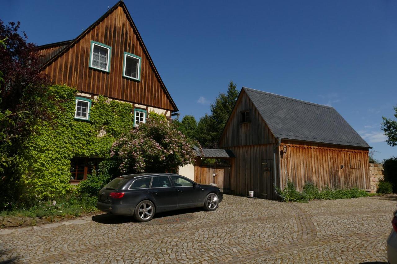 No.5 - Ferienwohnung Schkade Kleingiesshubel Esterno foto